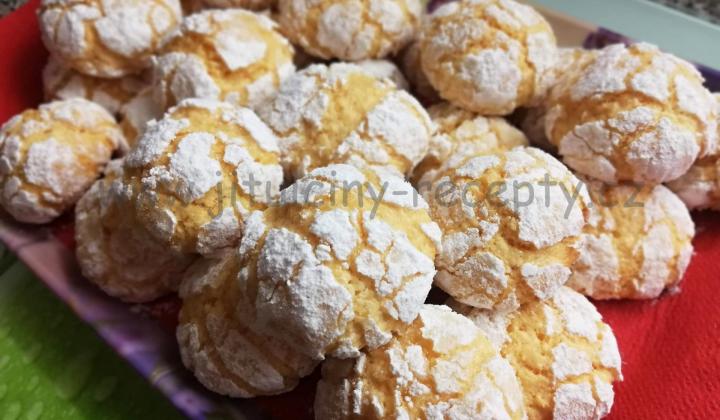 Pomerančovo-kokosové Crinkles