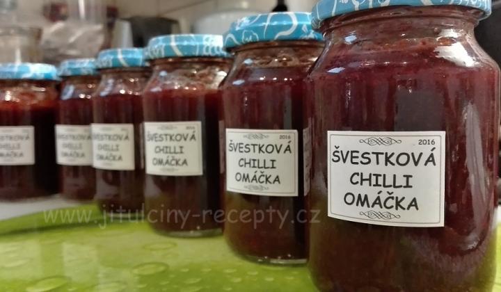 Švestková chilli omáčka | recept