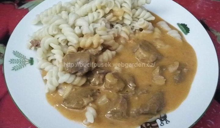 Vepřový perkelt se smetanou | recept