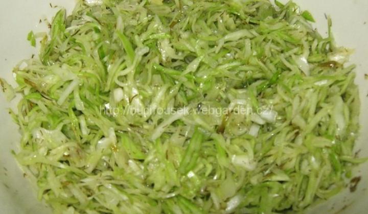 Zelný salát s koprem | recept