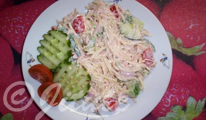 Těstovinový salát I. | recept 