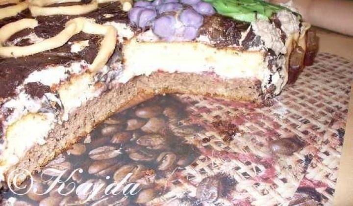 Dvoubarevný dort | recept od Kajdy