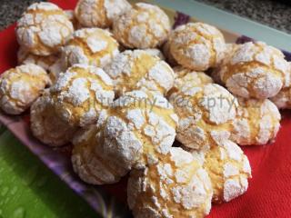Pomerančovo-kokosové Crinkles
