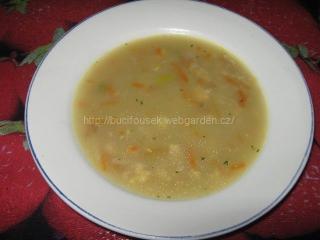 Vločková polévka se zeleninou | recept na snadnou polévku