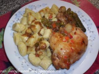 Kuře tří hořčic | recept na výborné pečené kuře