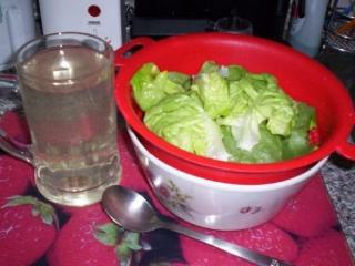 Voda k hlávkovému salátu | recept 