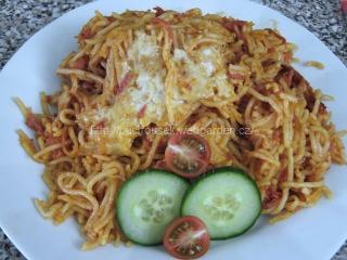 Zapečené milánské špagety | recept