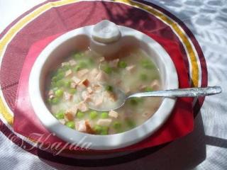 Kulihrášková polévka | recept na dětskou polévku od Kajdy